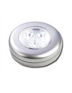 Lâmpada elétrica multiuso com 3 LEDs em blister