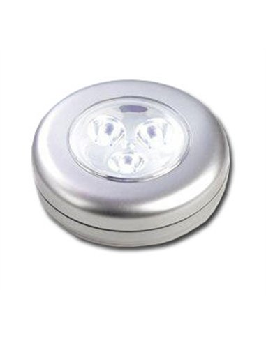 Lâmpada elétrica multiuso com 3 LEDs em blister