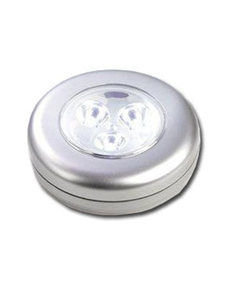 Lâmpada elétrica multiuso com 3 LEDs em blister