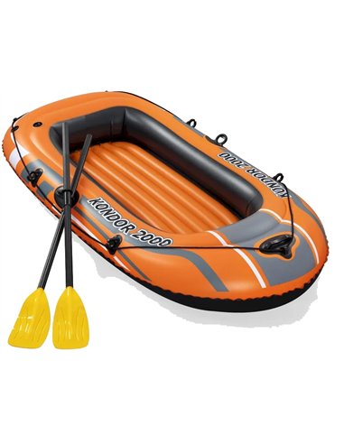 Balsa hinchable Kondor Elit 2000, 196x106 cm con remos