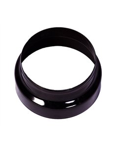 Poêle de réduction tube émaillé noir 200 à 150