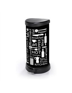Curver Decobin+ Pedal Bin 40L for Kitchen