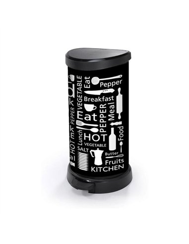 Contenitore Curver Decobin+ Pedale 40L per Cucina
