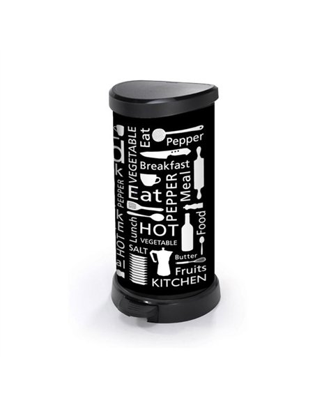 Contenitore Curver Decobin+ Pedale 40L per Cucina