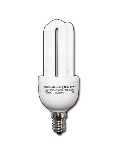 Luz DLU Finstok 3U/T3 230V E14 Corta 11W