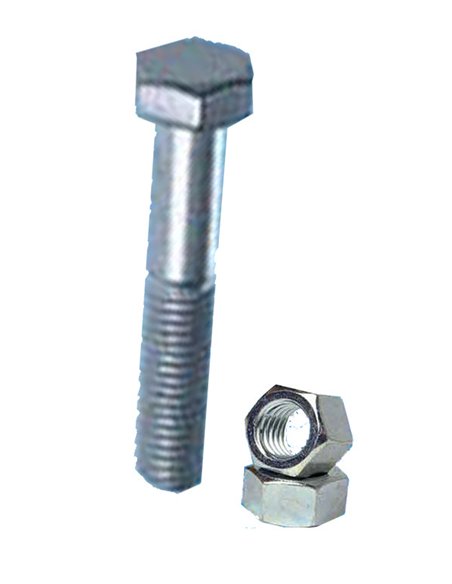 Sechskantschraube verzinkt 10x30