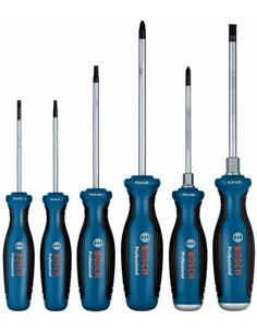 Professional 6-Piece SL/PH Screwdriver Set