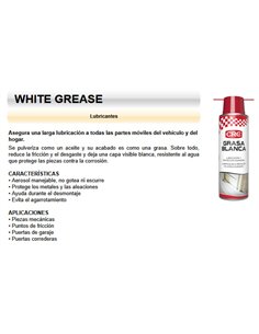 White lithium grease lubricant with Teflon spray 250 ml 2