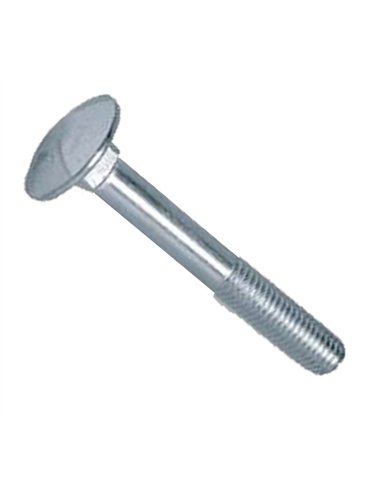 Parafuso com cabeça quadrada 8x100 Carrocero DIN 603 + Porca