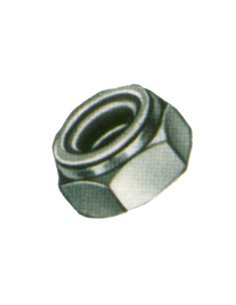 Porcas autoblocantes métrica 20 em aço zincado