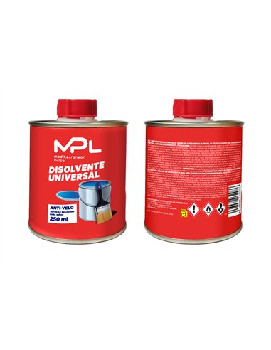 MPL disolvente universal 0.250 L para pinturas y barnices