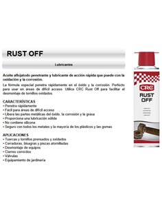 CRC rust-off penetrating oil lubricant spray 250 ml 2
