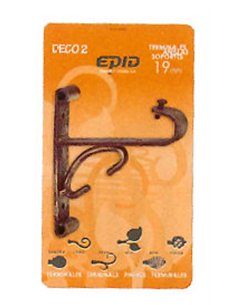 Finstock Curtain 1 Support Bar 19 mm Fixed 35 Burgundy Gold