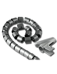 Organizador de Cables Canaletín Gris 3m x 15mm