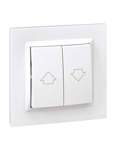 White Blind Switch Series 10