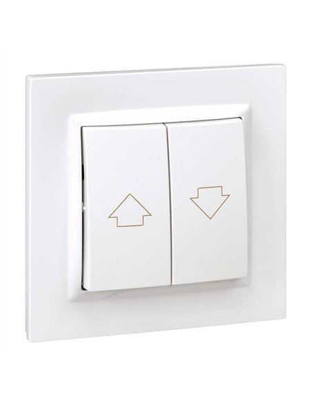 Bouton pour Stores Blanc Série 10