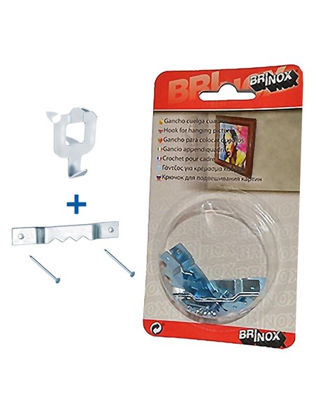 kit supporto per cornici e ganci da parete