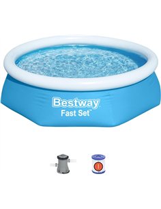 Runde aufblasbare Fast Set Pool 183x51 cm 940 L