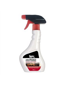 Limpiador de cristales para estufas y chimeneas, pulverizador 0.5L