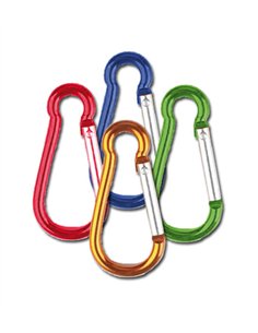Aluminum Carabiner Color 8 x 80