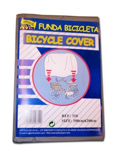Housse pour vélo blister 100 cm x 200 cm