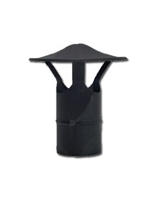 Aquecedor de Pellet Chapéu Chinês Vitrificado 80 mm