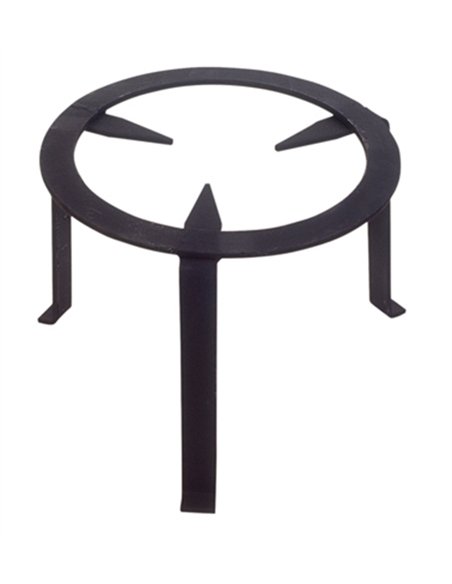 Grau Stahlhalter für Kochgeschirr über Feuer 450 mm