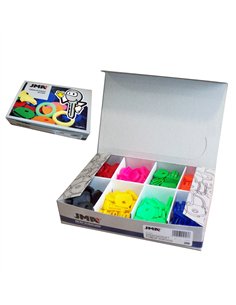 Plastic key cover JMA 8 assorted colors 200 units