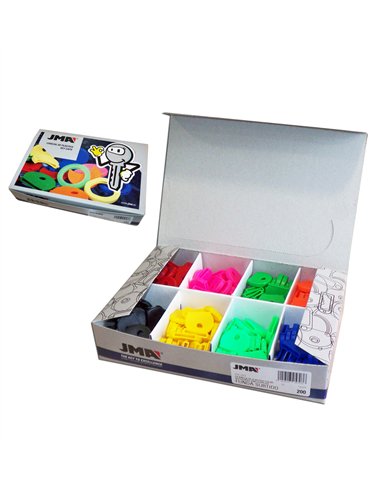 Plastic key cover JMA 8 assorted colors 200 units