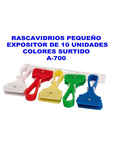 Small Glass Scraper EXP-10 in Assorted Colors