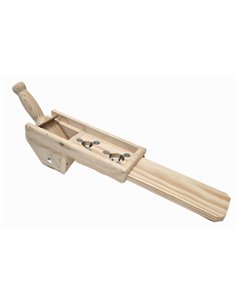 Macchina Talox per schiacciare e spaccare olive in legno