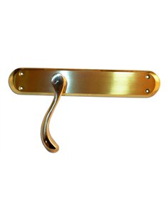 Finstock 1070 Handle Set Polished Brass Matte
