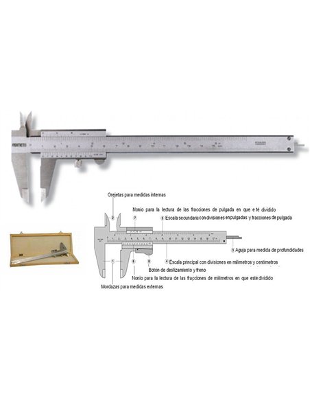 Lams 200 mm gauge with normal precision
