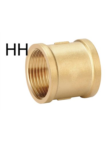 Brass Coupling with Female Thread 3/4"