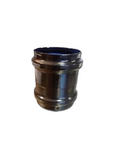 Estufa de pellet manguito união vitrificado H-H 80 mm