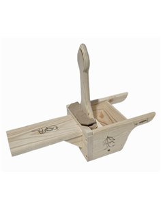 Talox wooden olive crushing machine 38x14.5cm