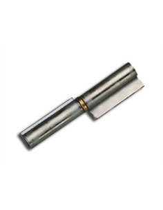 Charnière en acier poli AMIG Finstock 2/80 à souder
