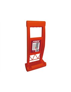 Plastic transporter for loads up to 100 kg - 35.5x16.4x7 cm