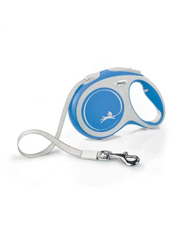 Correa de perro flexible New ClassicCord S 5m azul