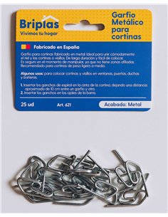 Duschvorhanghaken/-clip 25 Stk Edelstahl Chrom