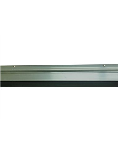 Vedação Finstock Automática Porta Cesckim Alumínio Prata 72 cm