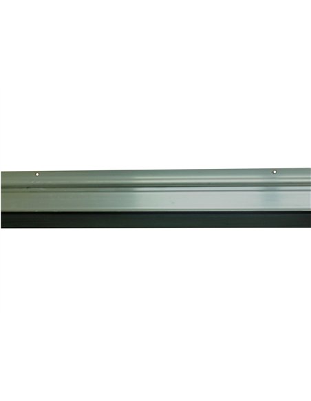 Vedação Finstock Automática Porta Cesckim Alumínio Prata 72 cm