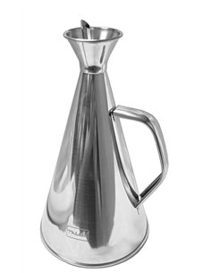 Tropffreier Öldispenser aus Edelstahl 500 ml