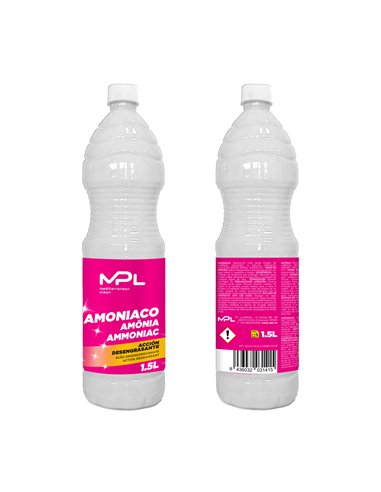 MPL ammoniaca bottiglia 1,5 L - detergente sgrassante