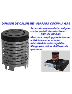 Miralba ME-535 Wärmeverteiler für tragbare Kochgeräte