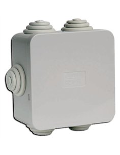 Caja estanca cuadrada 85x85x45 mm con presión