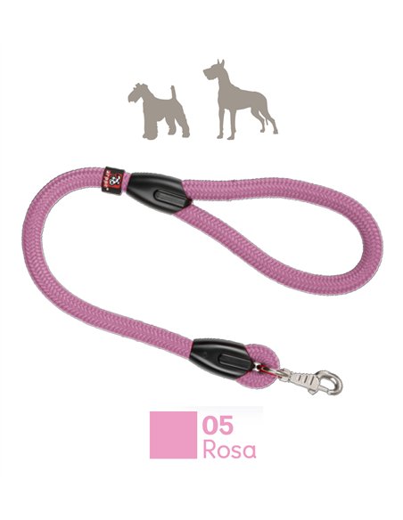 Correa de Nylon para Perros 75 cm Rosa