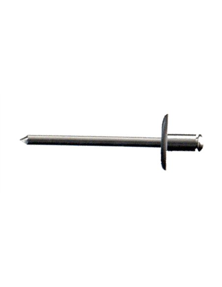 Rebites de cabeça grande 4 x 12 mm para fixação robusta
