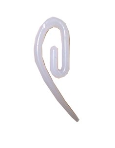 Gancho visillo plástico 500 corchetes en bolsa