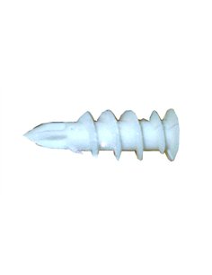 Nylon drywall anchor screw type - Box of 100 units